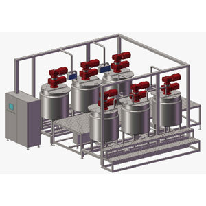 漿料類(lèi)攪拌醒發(fā)系統(tǒng)連續(xù)生產(chǎn)線(xiàn)